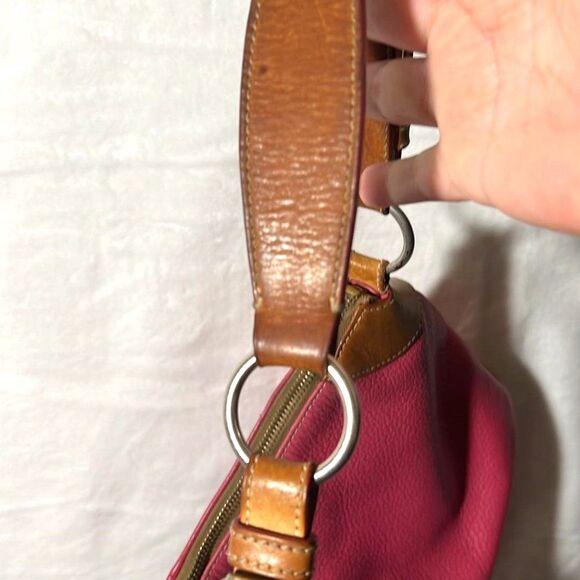 Dooney & Bourke Pink Pebbled Leather Bag - GUC - Picture 6 of 9